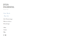Tablet Screenshot of juliaingersoll.com